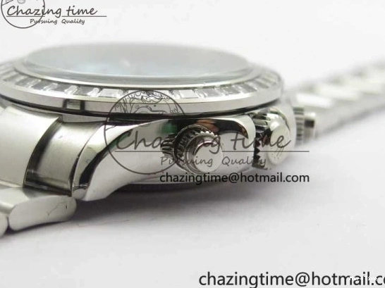 MiroTime 0423 Thermal Daytona 116506 Middle East Edition Bp Maker Best Edition Ice Blue Blue Arabic Dial Diam Bezel On SS Bracelet A 2895